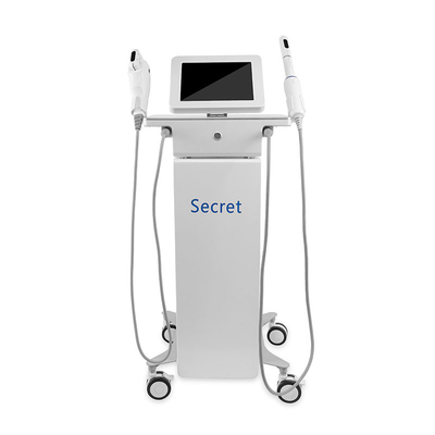 Portable 2 In 1 Ultrasound HIFU Beauty Machine Untuk Perawatan Penghapusan Kerut