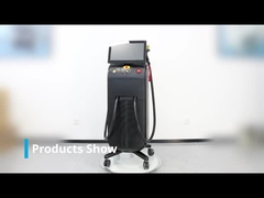 Mesin Laser Penghilang Rambut Diode 120J Perangkat Penghilang Rambut Laser Sopran Titanium