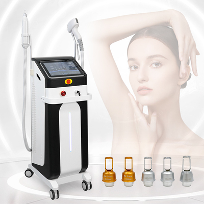 2 In 1 808nm Diode Dengan Picosecond Hair Removal Mesin Laser Penghapusan Tato
