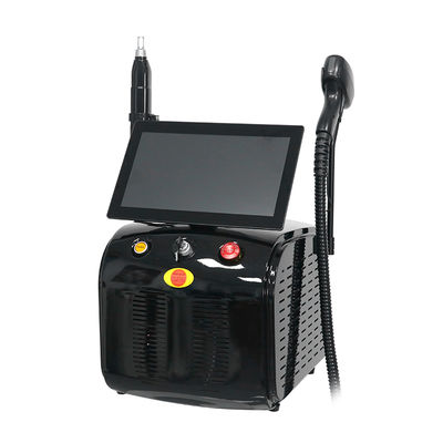 Harga Pabrik Soprano Titanium 2 in 1 Diode Nd YAG Laser Hair Removal and Tattoo Removal Machine Perlengkapan Kecantikan Desktop