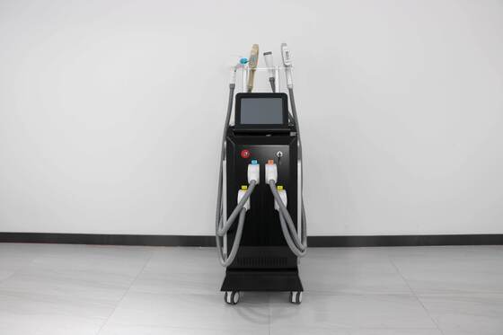 Mesin kecantikan vertikal 4 in 1 Perangkat Kecantikan Multifungsi & Sistem Penghilangan Bulu Laser — Penghilangan Bulu Laser, Peremajaan Kulit, Penghapusan Tato, Penghapusan Tahi Lalat Laser Komersial
