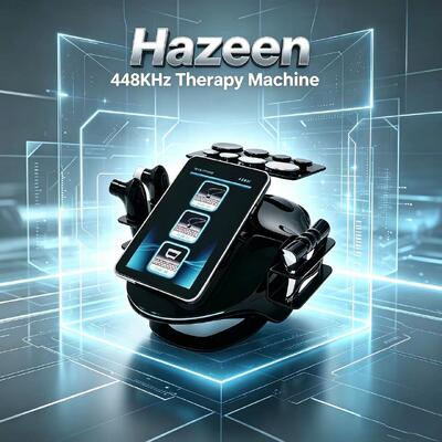 El Dispositivo De Terapia Hazeen De 448 KHz untuk Memperkuat La Piel, Adelgazar Y Moldear El Cuerpo, Y Calmar Los Meridianos.