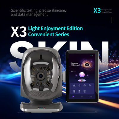 X3 Skin Analyzer AI Camera Salon Diagnostik Wajah Detektor Kecantikan Peralatan Mesin Pemindai HD