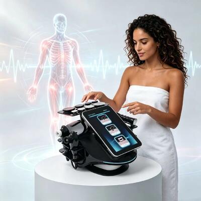 Profesional 448KHz 500W Air-dingin TECAR Terapi RF Mesin untuk Penurunan Berat Badan dan Penghilang Nyeri