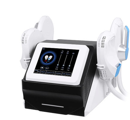 Mesin Kecantikan Pelangsing Hitam 3000W  Muscle Build  Body Contouring Pegangan Ganda