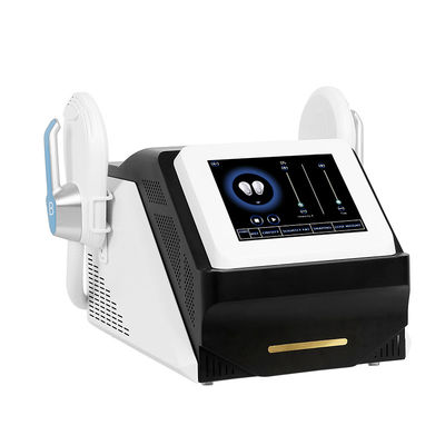 Mesin Kecantikan Pelangsing Hitam 3000W  Muscle Build  Body Contouring Pegangan Ganda