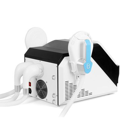 Mesin Kecantikan Pelangsing Hitam 3000W  Muscle Build  Body Contouring Pegangan Ganda