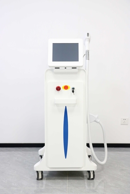 High Power Soprano Dual Handle Hair Removal Diode Laser Machine 4 Wavelength Ice Platinum Titanium Untuk Penghapusan Rambut
