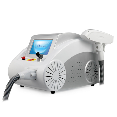 Portable Q Switched Nd Yag Laser Carbon Peeling Skin Whting Beauty Machine Penghapusan Tato