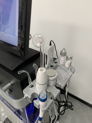 14 in 1 Hydrofacial dermabrasion besar gelembung semprotan oksigen wajah dipimpin mesin peremajaan kulit