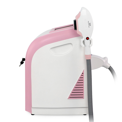 Portable Pink Elight IPL SHR OPT Hair Removal Mesin Peremajaan Kulit Untuk Salon Kecantikan