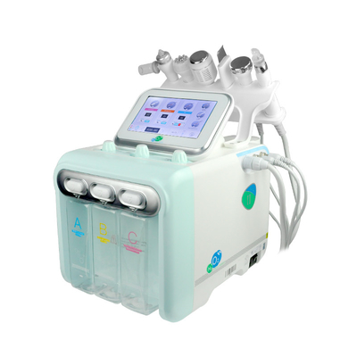7 in 1 Perawatan kulit multi-fungsi Hydra blackhead ekstraksi Hydro aqua mesin kecantikan wajah dengan topeng led