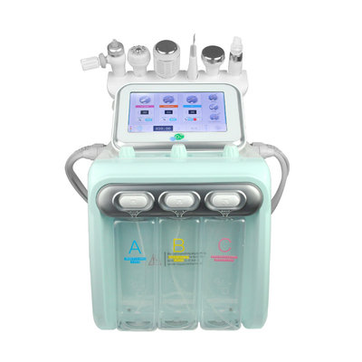 7 in 1 Perawatan kulit multi-fungsi Hydra blackhead ekstraksi Hydro aqua mesin kecantikan wajah dengan topeng led
