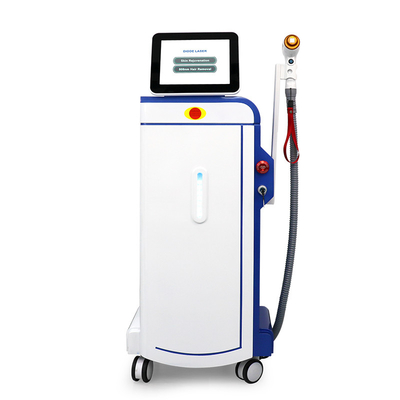 Vertikal 808nm Diode Laser Mesin Untuk Permanen Hair Removal Salon Kecantikan Perangkat