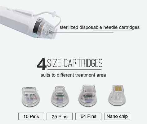 Portable Vacuum Skin Tightening Microneedle Beauty Skin Care Machine Gold Frekuensi Radio RF Microneedling