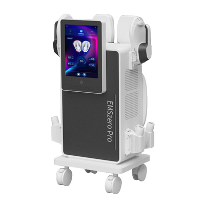 Mesin Bentuk Tubuh EMS Dengan RF EMS 4 Genggam Dengan Bantal