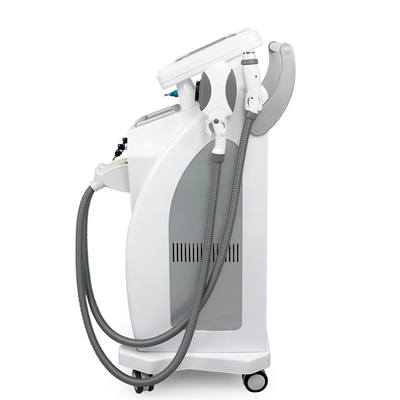 Dual Screen 3 In 1 Multifungsi IPL RF Nd Yag Laser untuk Skin Rejuvenation Hair Removal Beauty Machine