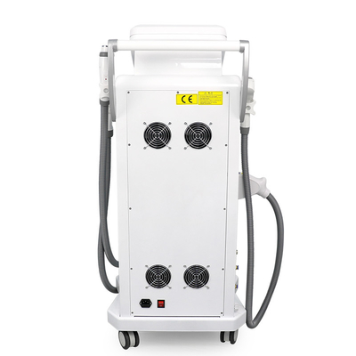 Dual Screen 3 In 1 Multifungsi IPL RF Nd Yag Laser untuk Skin Rejuvenation Hair Removal Beauty Machine