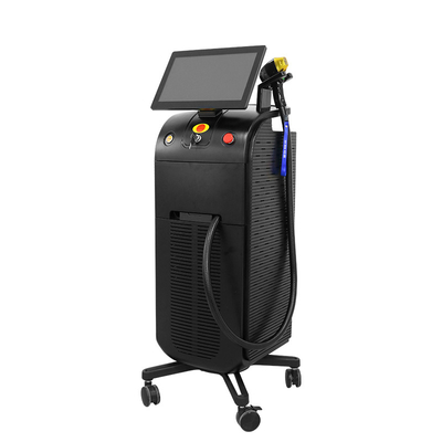 Profesional Vertikal 808nm Cepat Penghapusan Rambut Mesin Peremajaan Kulit Diode Laser