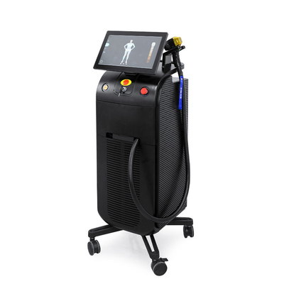 Profesional Vertikal 808nm Cepat Penghapusan Rambut Mesin Peremajaan Kulit Diode Laser