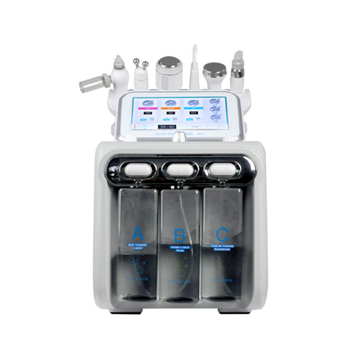 7 in 1 Perawatan kulit multi-fungsi Hydra blackhead ekstraksi Hydro aqua mesin kecantikan wajah dengan topeng led