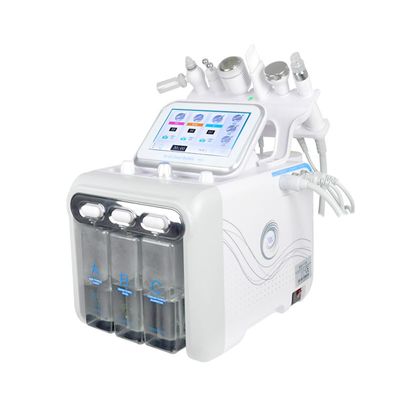 7 in 1 Perawatan kulit multi-fungsi Hydra blackhead ekstraksi Hydro aqua mesin kecantikan wajah dengan topeng led