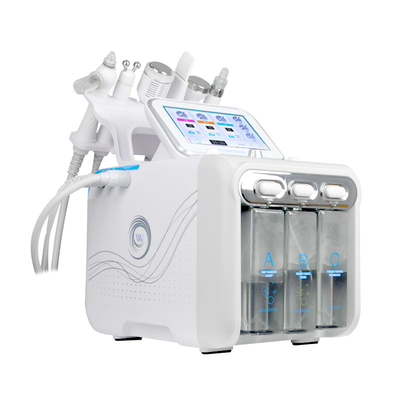7 in 1 Perawatan kulit multi-fungsi Hydra blackhead ekstraksi Hydro aqua mesin kecantikan wajah dengan topeng led