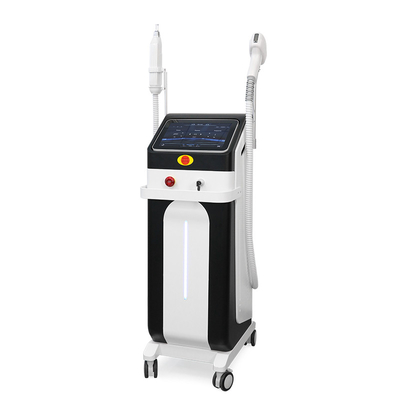 2 dalam 1 dioda 1808nm Laser Hair Removal Pico Tato Penghapusan Mesin Peremajaan Kulit