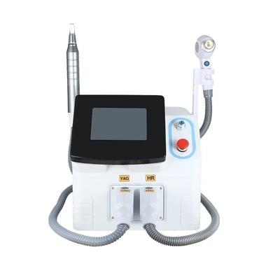 Penghapusan Rambut Nd Yag 755nm 808nm 1064nm Diode Laser Penghapusan Rambut Dan Mesin Penghapusan Tato