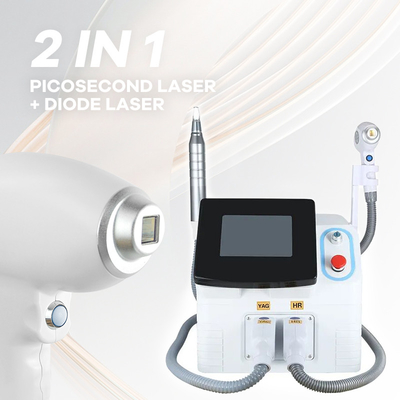 Penghapusan Rambut Nd Yag 755nm 808nm 1064nm Diode Laser Penghapusan Rambut Dan Mesin Penghapusan Tato