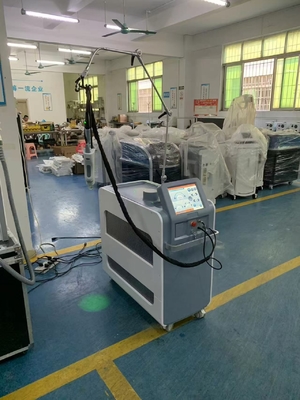 Mesin Penghilang Rambut Permanen Alex Lazer Alex 755nm ND YAG 1064nm Long Pulse Veins Vessel Remove