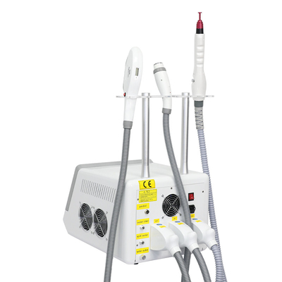 3 In 1 Picosecond Laser Hair Removal Ipl RF Mesin Dengan 3pcs Handle