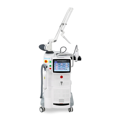 Picosecond Nd YAG / Fractional CO2 Laser Machine untuk Pengobatan bekas luka setelah terbakar