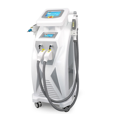 Layar ganda 3 dalam 1 Multifungsi RF Lifting Nd Yag Laser Tattoo Removal OPT IPL Hair Removal Machine