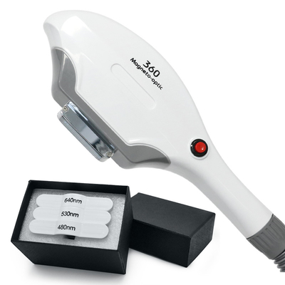 OEM Penghapusan Rambut Penghapusan Tato Mesin Pengetatan Kulit 3 Handle RF Elight IPL Nd Yag Laser 5 In 1 Multifunction Beauty Machine