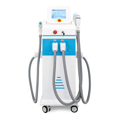 Mesin kecantikan 4-in-1 dengan Elight Laser RF IPL Nd Yag Hair Removal Device
