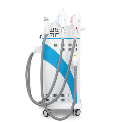 Mesin kecantikan 4-in-1 dengan Elight Laser RF IPL Nd Yag Hair Removal Device