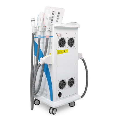 Mesin kecantikan 4-in-1 dengan Elight Laser RF IPL Nd Yag Hair Removal Device