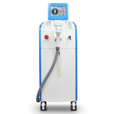 Professional 808nm Diode Laser Hair Removal Machine with 8.4 Inches Touch Screen and 1-120J/cm² Energy Density for Salon and Home Use