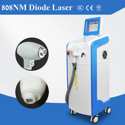Mesin Penghilang Rambut Laser Dioda 808nm dengan Ukuran Titik 10 * 16mm, Lebar Pulsa 20-950ms, dan Kerapatan Energi >115J/cm²