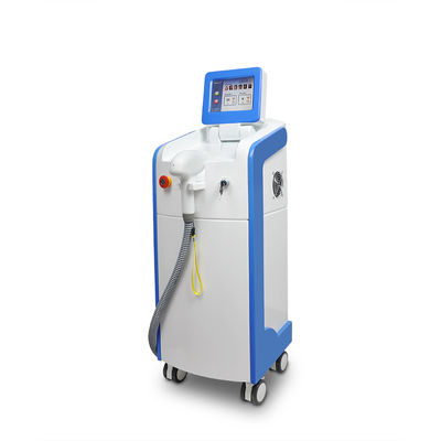 Profesional 808nm Diode Laser Hair Removal Machine dengan 20-950ms Pulse Width 1~20Hz Frekuensi dan 10 * 16mm Spot Size