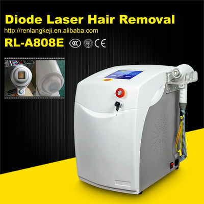 Mesin Penghilang Rambut Laser Dioda 808nm Portabel dengan Lebar Pulsa 20-950ms, Frekuensi 1~20Hz, dan Ukuran Titik 10 X 16mm