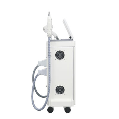Aman tanpa rasa sakit Diode Laser hair removal 808nm Dual handle Picosecond Laser Portable 3 Waves Three Wavelength Diode Laser mesin