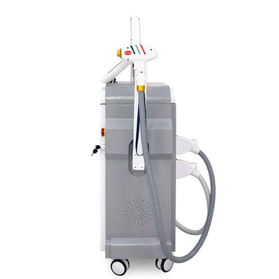 2 IN 1 808NM Mesin Laser Dioda Mesin Picosecond Mesin Penghilang Rambut Seluruh Tubuh Tanpa Rasa Sakit dan Aman