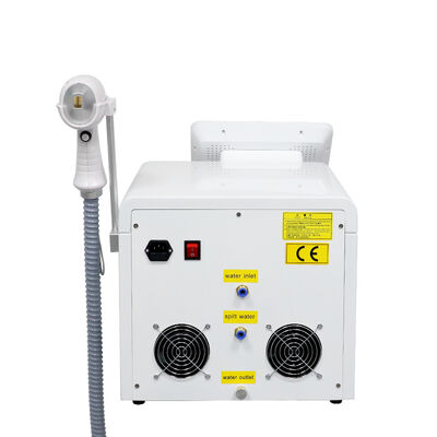 Penghilang Bulu Laser 808 Tanpa Rasa Sakit Portabel 2 in 1 Mesin Penghilang Bulu Laser Diode picosecond