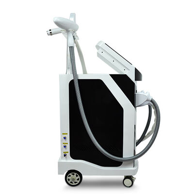 Mesin Kecantikan Laser Multi-fungsi 3 in 1 E light Vertikal Tiga Pegangan Penghilangan Bulu Laser Tanpa Sakit Aman Penghilangan Bulu Laser Penghilangan Tato Mesin RF