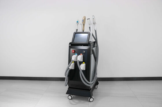 Mesin kecantikan vertikal 4 in 1 Perangkat Kecantikan Multifungsi & Sistem Penghilangan Bulu Laser — Penghilangan Bulu Laser, Peremajaan Kulit, Penghapusan Tato, Penghapusan Tahi Lalat Laser Komersial
