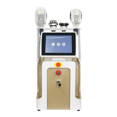 3 In1 Non-invasif Painless Portable Touch Screen Dengan Empat Handle Rumah Dan Komersial Penggunaan Cryo Freezing Beauty Machine Slimming Beauty Machine