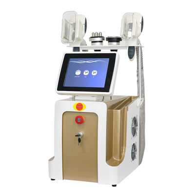 3 In1 Non-invasif Painless Portable Touch Screen Dengan Empat Handle Rumah Dan Komersial Penggunaan Cryo Freezing Beauty Machine Slimming Beauty Machine