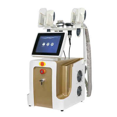 3 In1 Non-invasif Painless Portable Touch Screen Dengan Empat Handle Rumah Dan Komersial Penggunaan Cryo Freezing Beauty Machine Slimming Beauty Machine